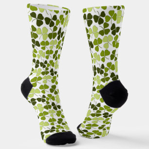 Chaussette Trèfle vert dans une variété de nuances