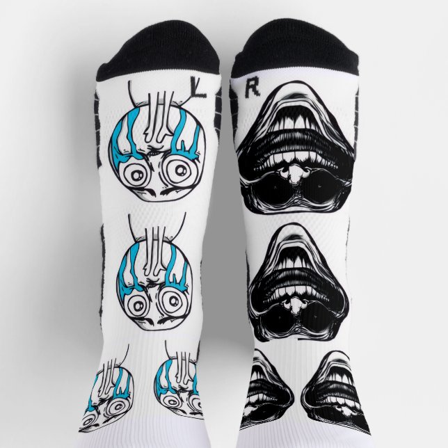 Chaussette Trollface/SadTrollface (Haut)