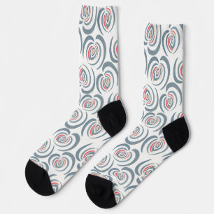 Chaussette Tulipe bleue 