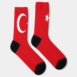 Chaussette Turquie Drapeau Turk Fun Pride Nationale Patriotiq