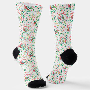 Chaussette Un clin d'oeil à Noël Motif