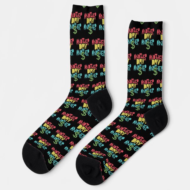 Chaussette Un Jour De Plus Un Dollar De Plus (Gauche)