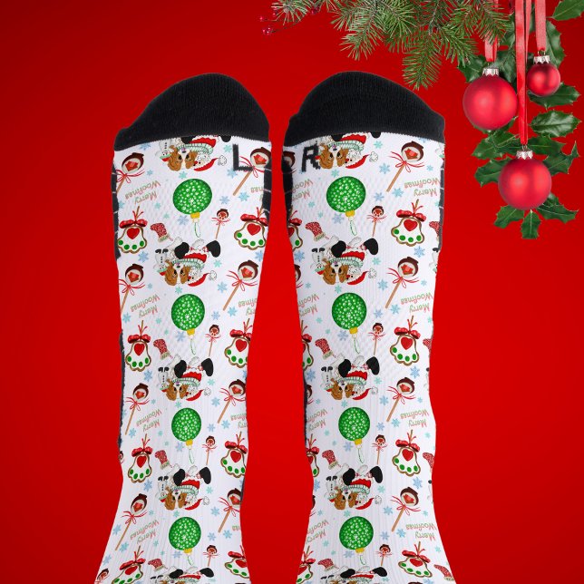 Chaussette Un Noël très joyeux du roi Charles (Créateur téléchargé)