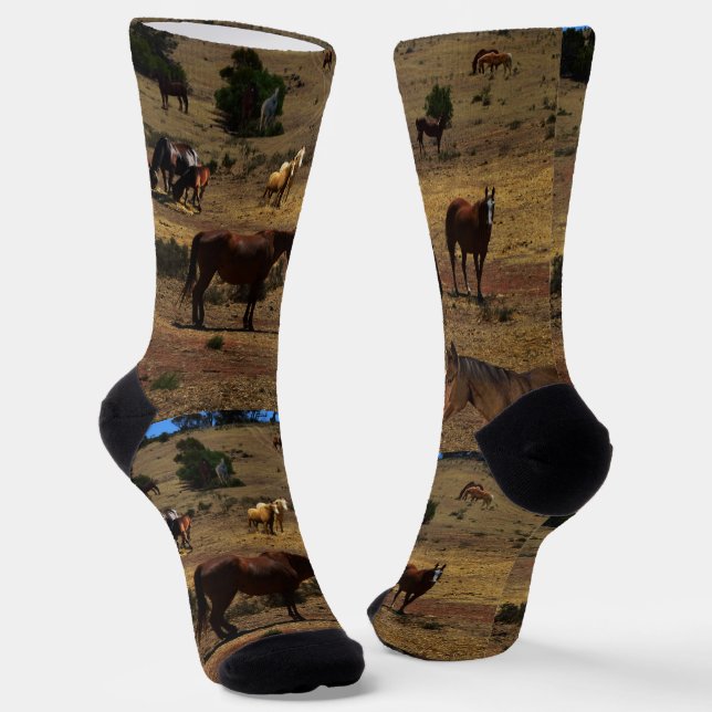 Chaussette Vallée Des Chevaux, Chaussettes D'Équipage (Angulaire)