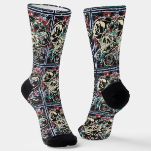Chaussette Vélo Bmx Classique - Chaussettes Bmx Freestyle Bmx