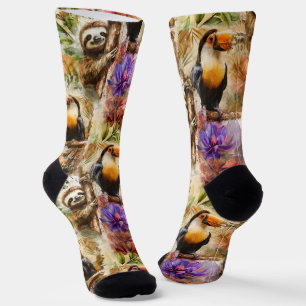Chaussette Vie forestière