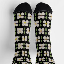 VIGNES D'IVOIRE - Chaussettes Florales Funny durab