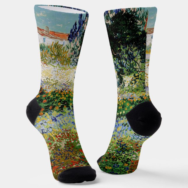 Chaussette Vincent van Gogh - Flower Garden (Angulaire)