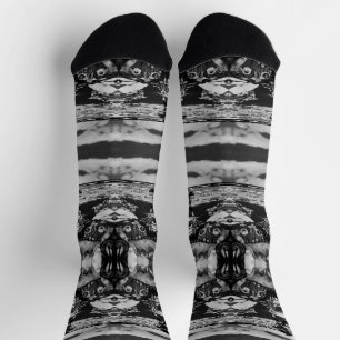 Chaussette Vintage USA Alaska eskimo tossage de couverture