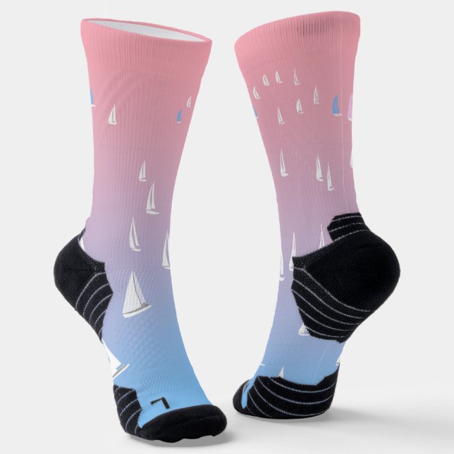 Chaussette Voiliers de course en haute mer (Angulaire)
