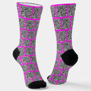 Chaussette Vos Info-Chaussettes d'analyse de code QR Couleurs