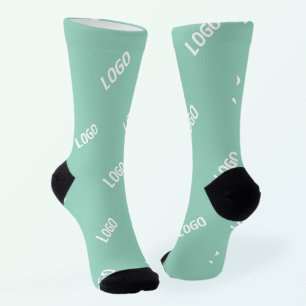 Chaussette Votre image ou logo téléchargé en mosaïque   Turqu