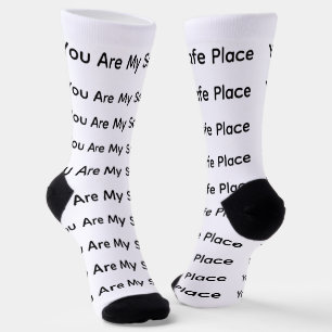 Chaussette Vous êtes mes chaussettes de citation confortable