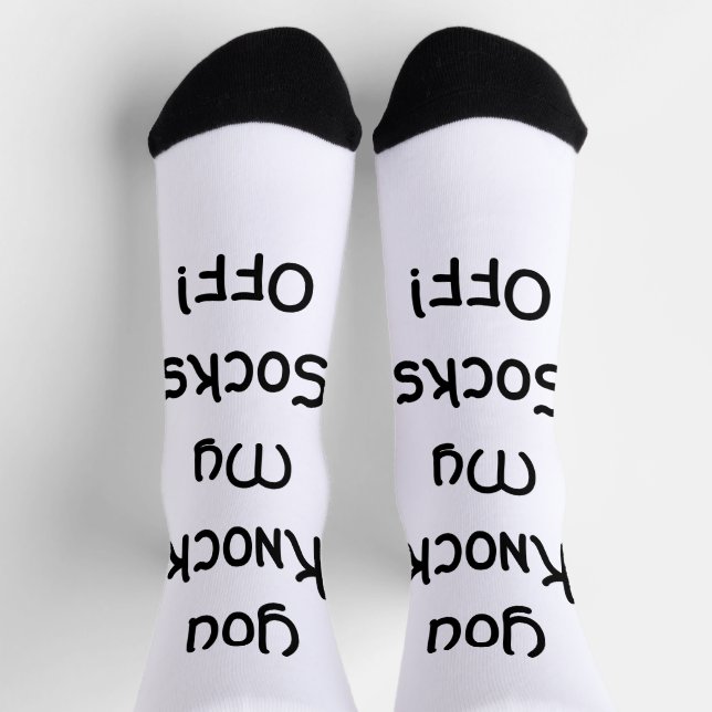 Chaussette Vous Me Frappez Les Chaussettes - Chaussettes (Haut)