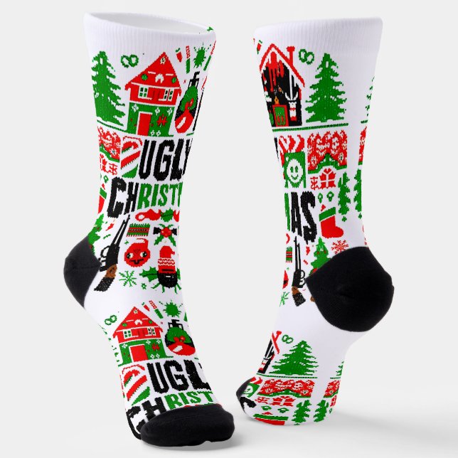 Chaussette Vraiment Noël Vraiment laid (Angulaire)