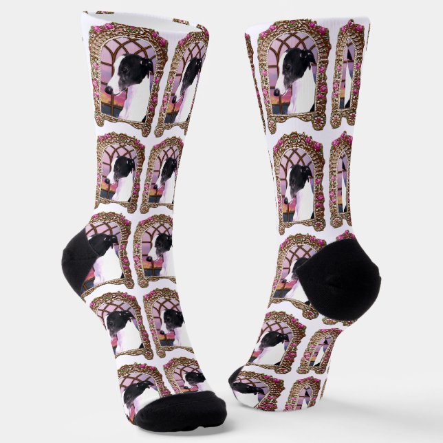 Chaussette Whippet encadré (Angulaire)