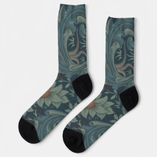 Chaussette William Morris Orchard Art Motif