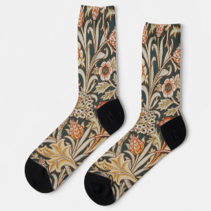 Chaussette William Morris Trent Garden Flower Classic Botanic