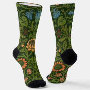 Chaussette William Morris Violet et Columbine Art Rug