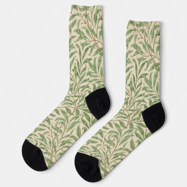 Chaussette William Morris Willow Bough Garden Flower Classic (Gauche)