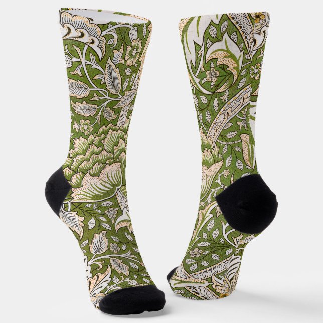 Chaussette William Morris Windrush Motif Floral Classique (Angulaire)