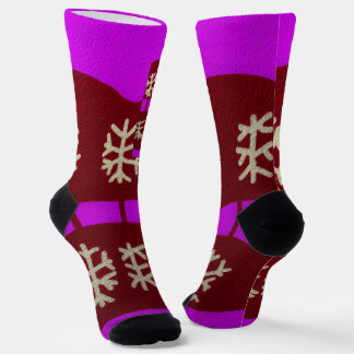 Chaussette Winter Holiday Smile