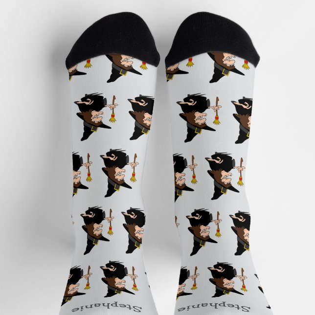 Chaussette Witch Design (Haut)