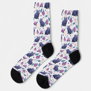 Chaussette Wombat Garden Party - Chaussettes de nouveauté