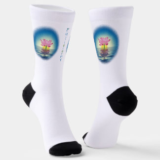 Chaussette Yoga Lotus