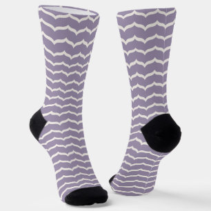 Chaussette Zigzag fleuri
