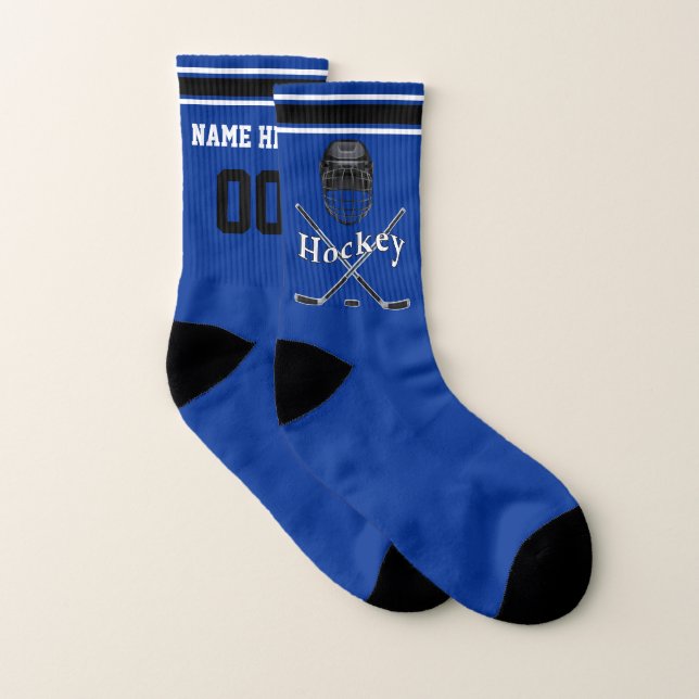 Chaussettes d'hockey personnalisées par cool pour (Paire)