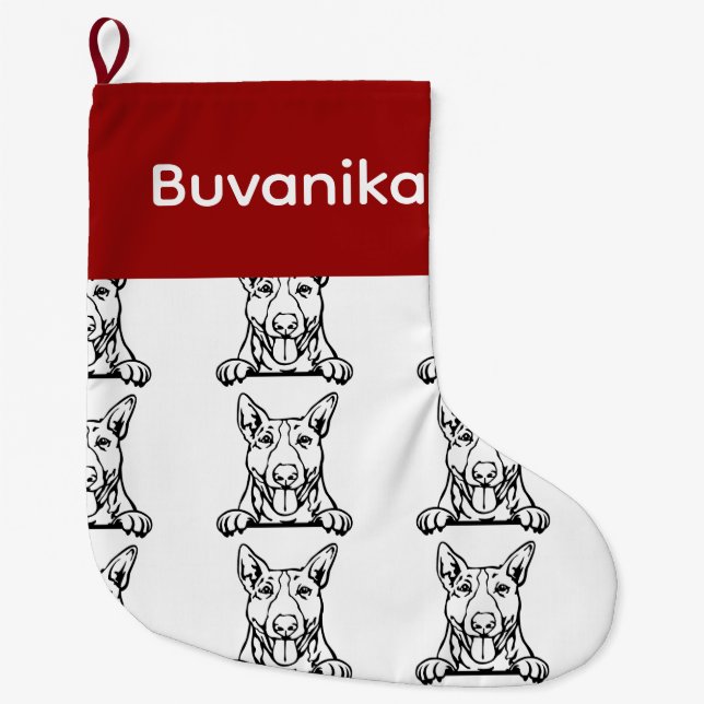 Chaussettes pour chien Bull Terrier Chaussettes po (Devant)
