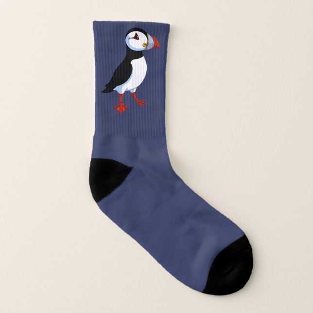 Chaussettes Puffin Design (Gauche intérieur)