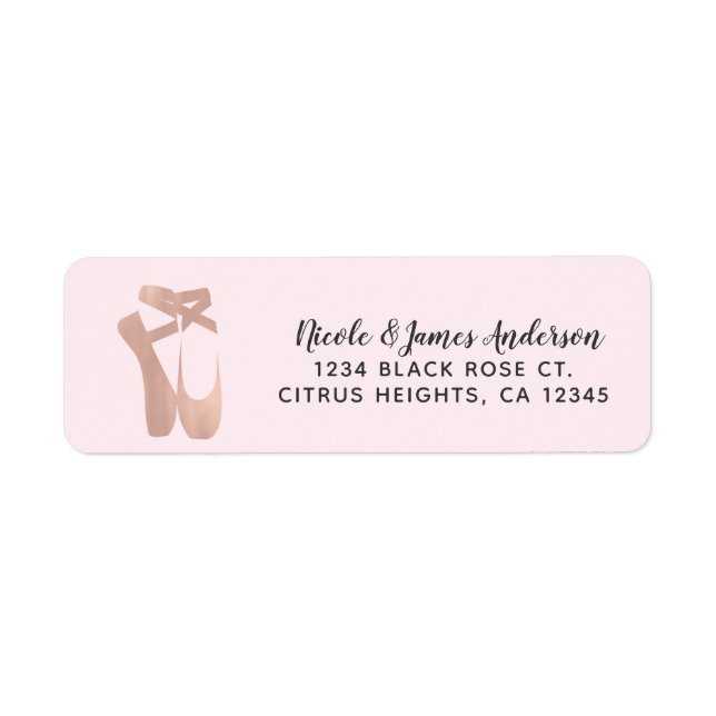 Chaussons de Ballet Rose Ballerina Rose Danse d'or (Devant)