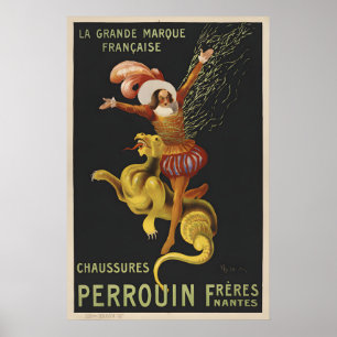 Chaussuers Perrouin Poster Prints - Cappiello