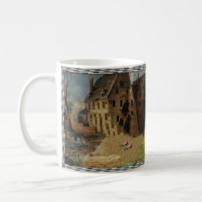 Chaussure de maison tasse (Gauche)
