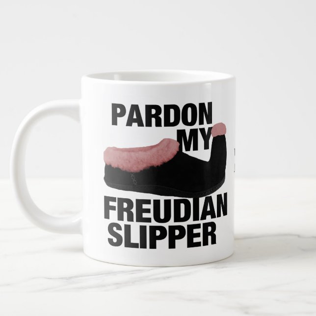 Chaussure freudienne tasse personnalisée (Gauche)