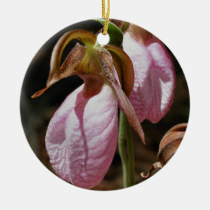 Chaussure rose Lady Pair Ornement Fleur