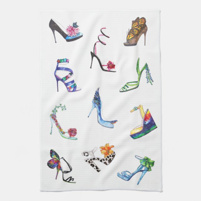 Chaussure Serviette de cuisine (Vertical)