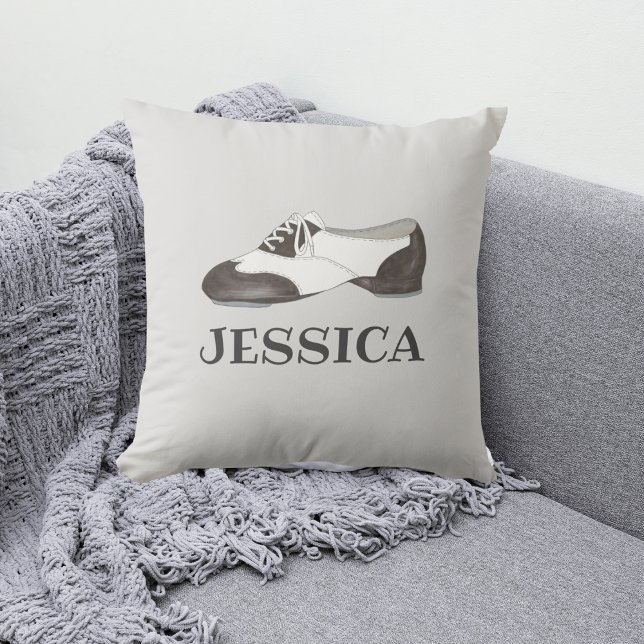 Chaussure Tap personnalisée Oxford Dance Coussin (Tap Shoe Pillow)