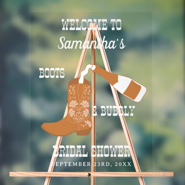 Chaussures à bulles rustique pays occidental fête  (Neutre)