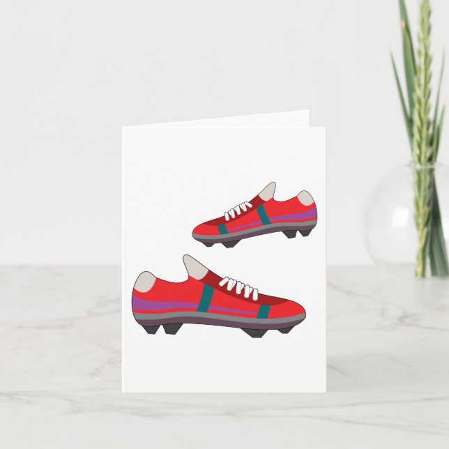 Chaussures de football Cartes de notes (Devant)