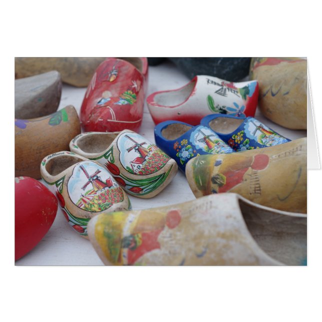 Chaussures en bois néerlandaises de la Hollande (Devant horizontal)