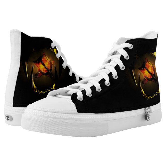 Chaussures Montantes Marteau et faucille (Paire)