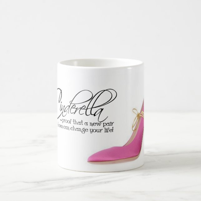 Chaussures roses d'or de Cendrillon de tasse de (Centre)