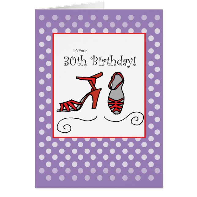 Chaussures rouges du 30e anniversaire (Devant)