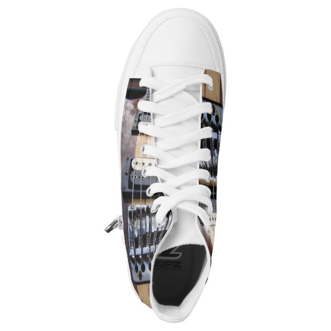 Chaussures - unisexes - guitare basse (Haut chaussure gauche)