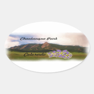 Chautauqua Park sticker