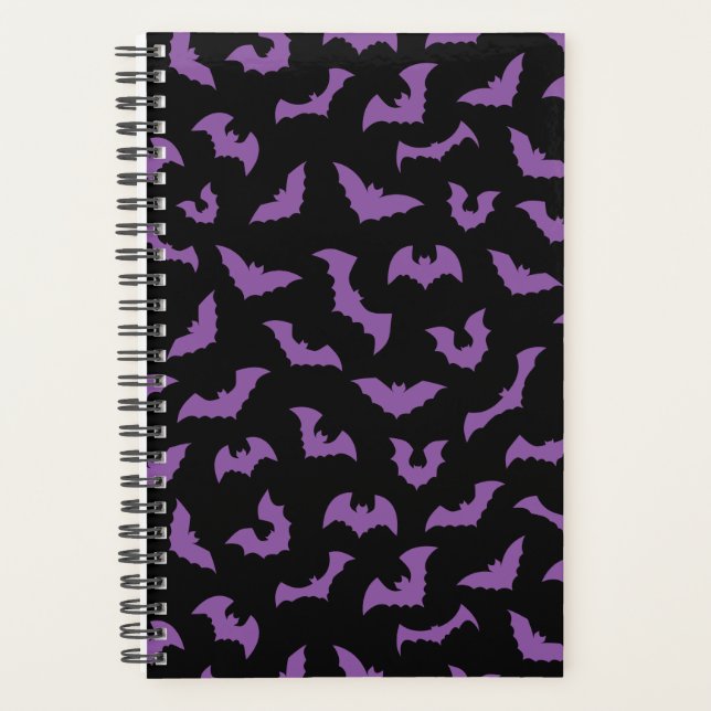 Chauve-chauve-souris noire avec horreur (Devant)