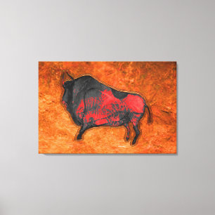 Chauvet Bison Canvas Print